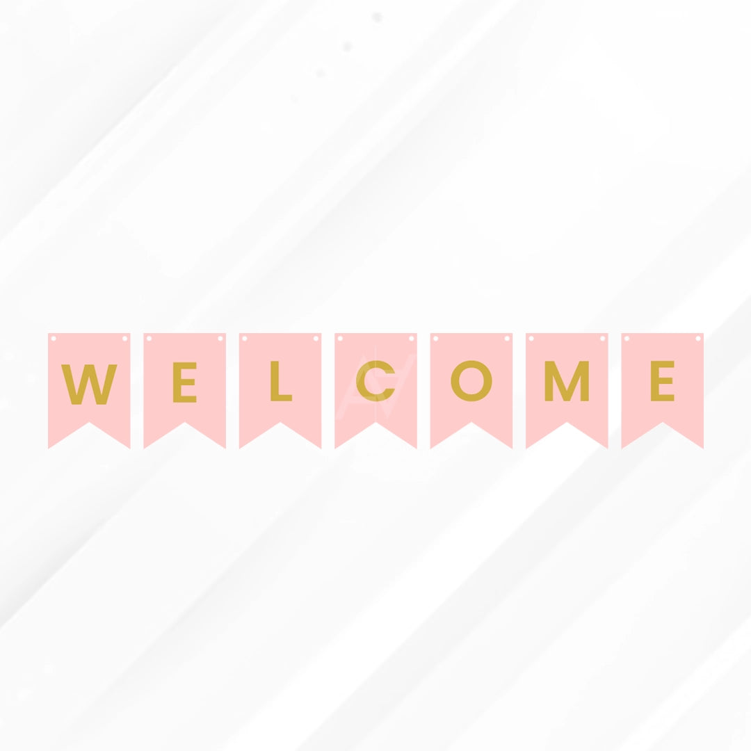 Welcome Bunting Banners