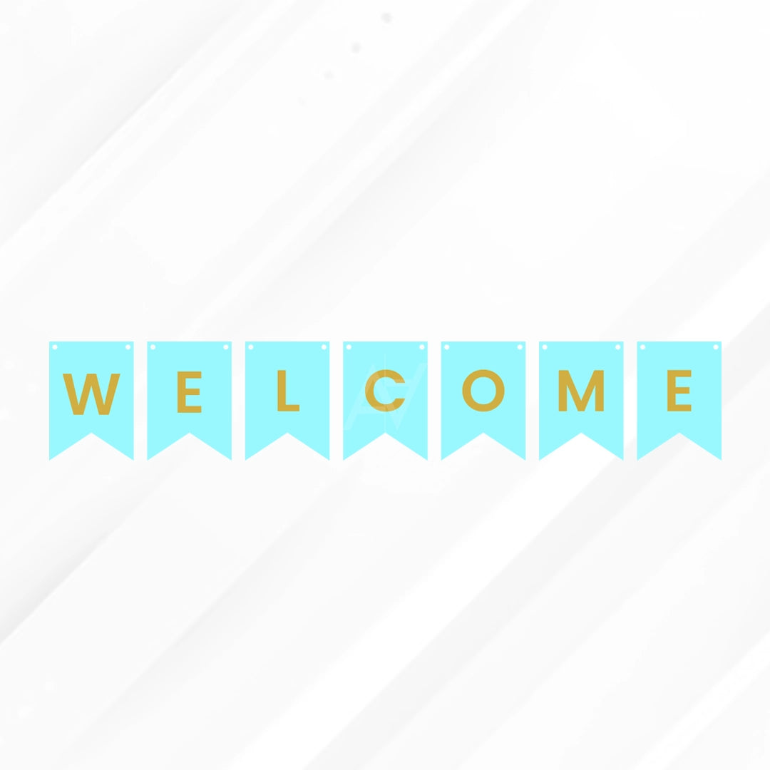 Welcome Bunting Banners