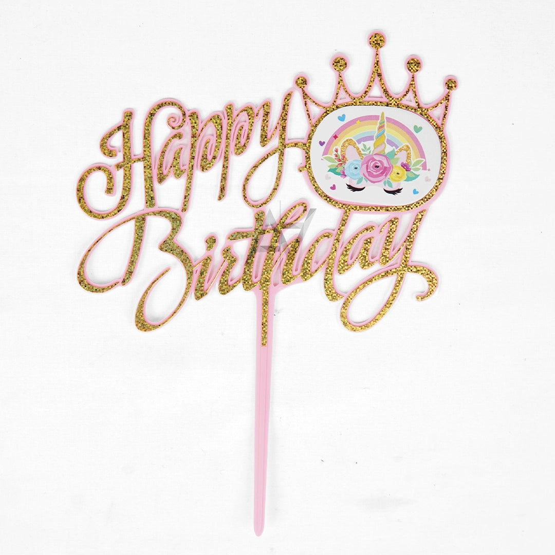 Happy Birthday Cake Toppers