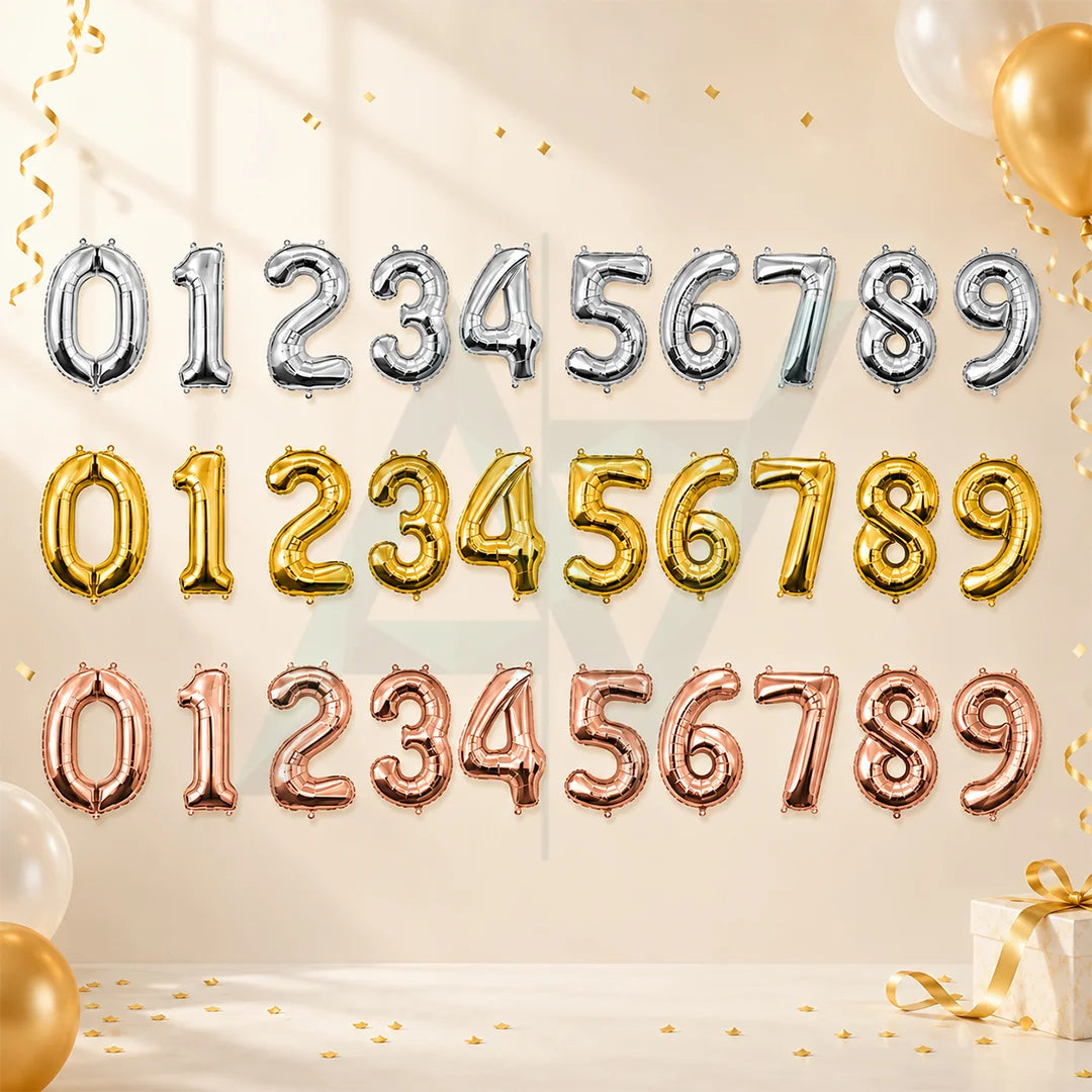 Number Foil Balloons