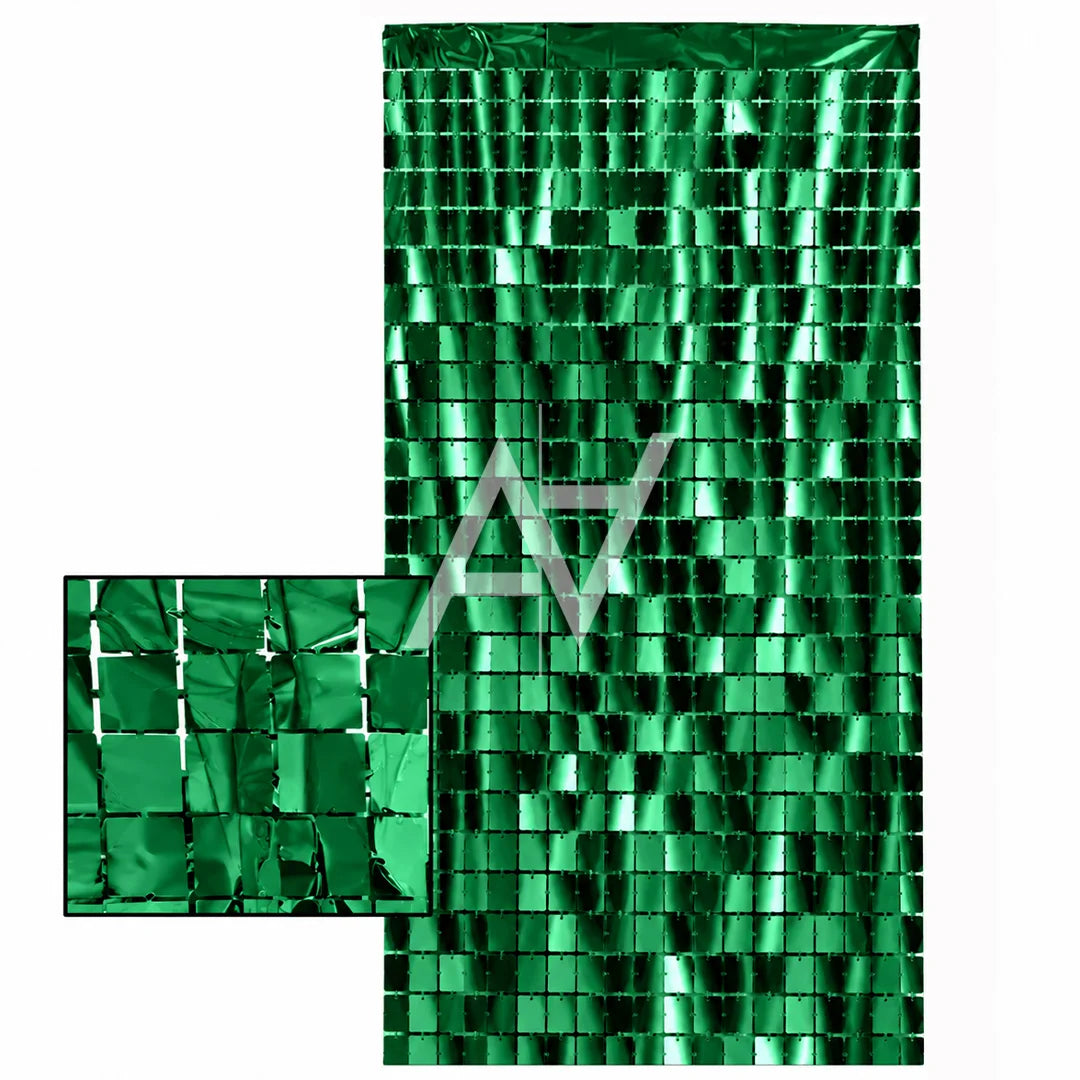 Small Box Foil Curtains