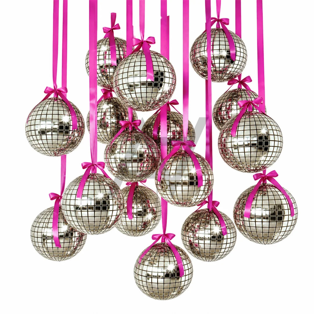 Hanging Balloon Decoration Kit with Satin Bows & Ribbons