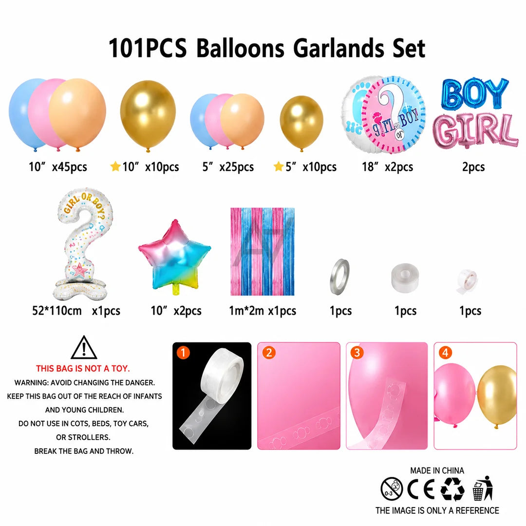 Boy Girl Decoration Kit
