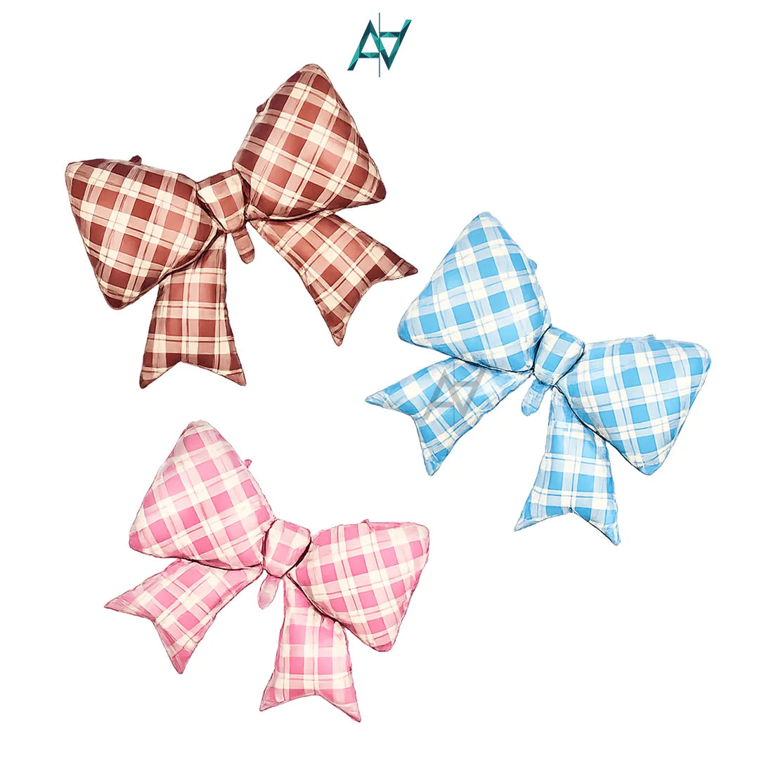Ribbon Bow Foil Balloon