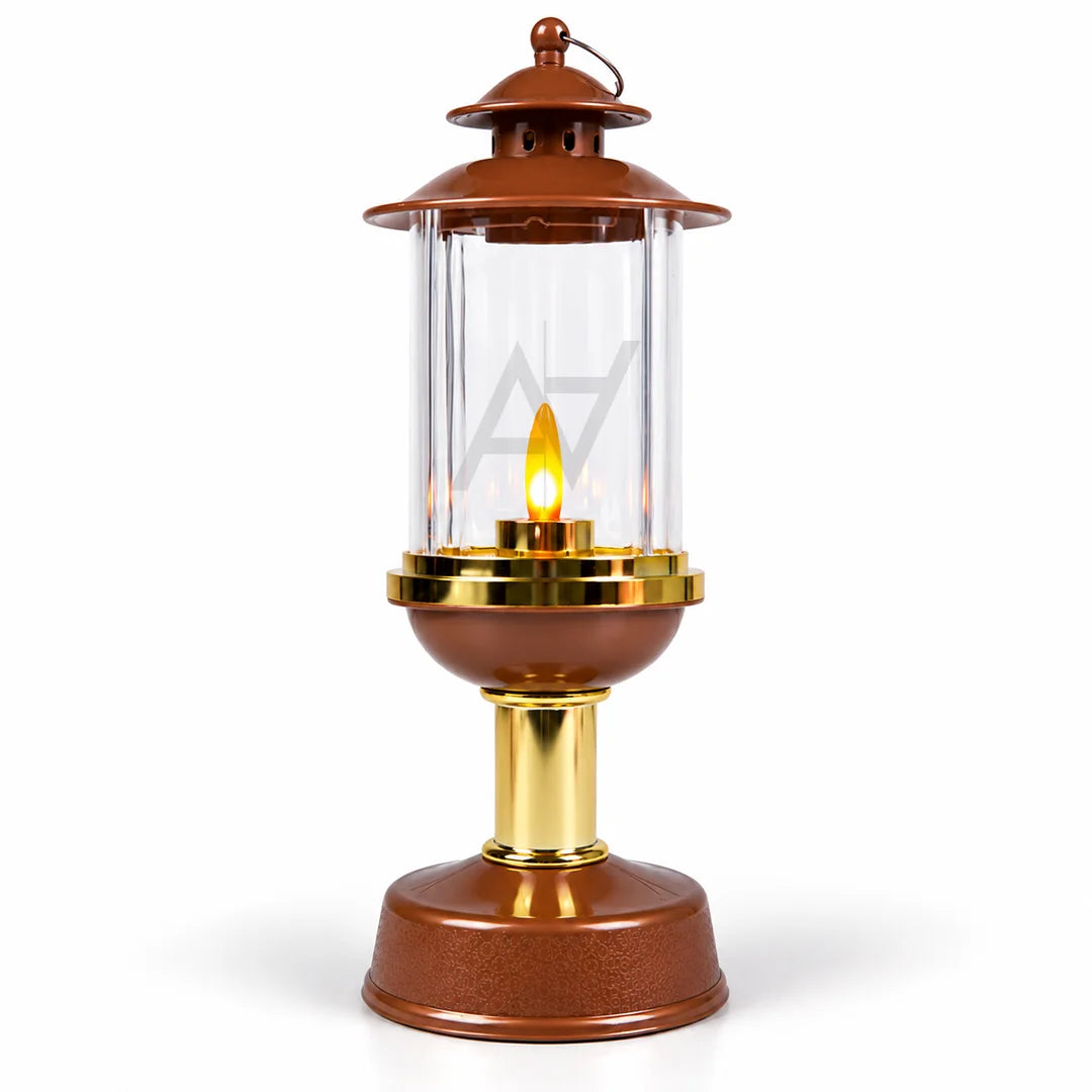 Vintage LED Lantern Decorative Lamp – Antique Style