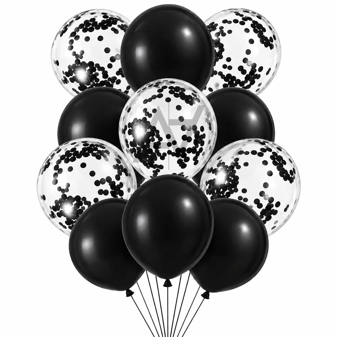 Confetti Latex Balloon Set