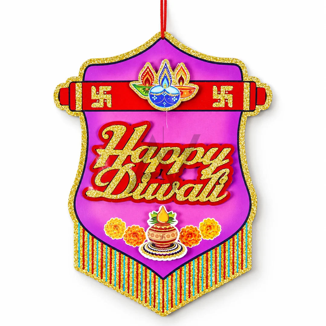 Diwali Wall Hangings Decoration – Happy Diwali Decorative Hanging