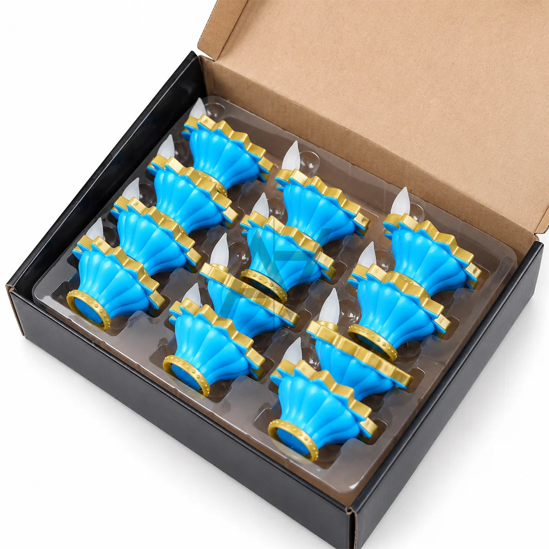 Diwali LED Water Sensor Diya Artificial Flameless Candle for Decorative Diya