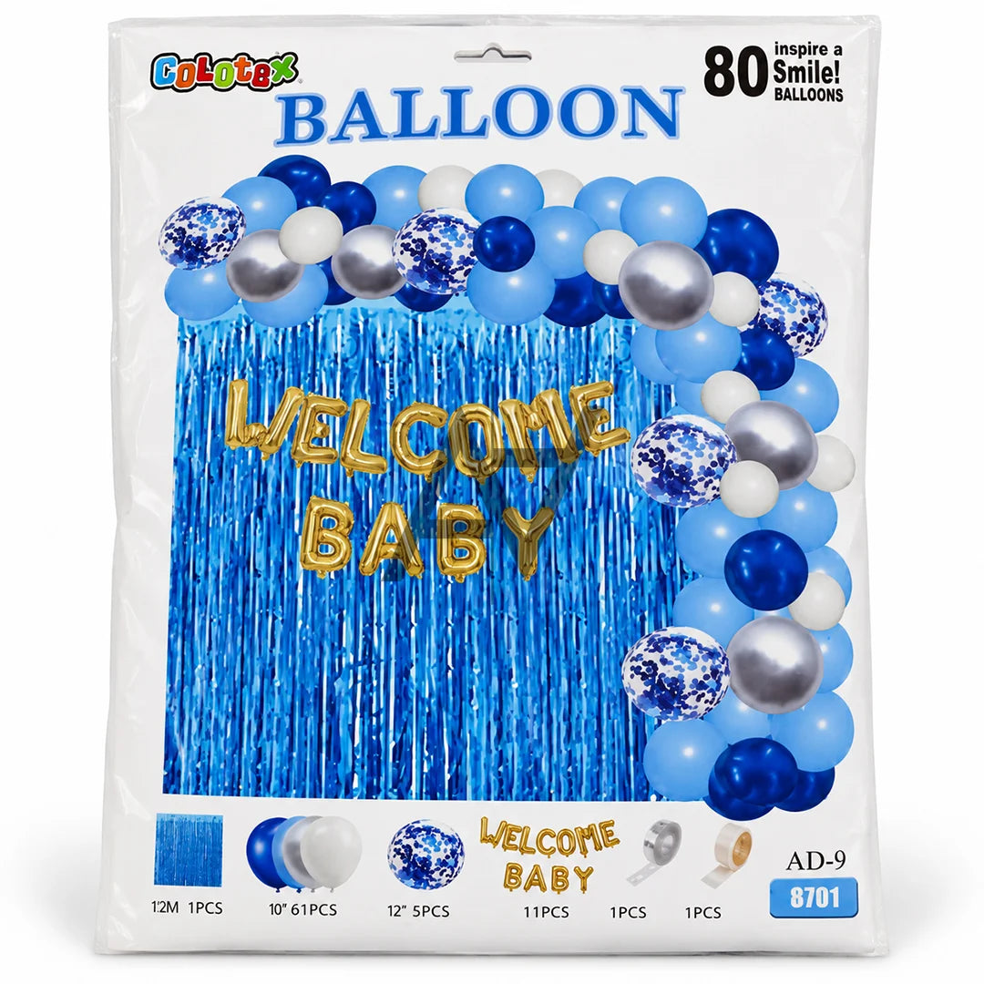 Welcome Baby Balloon Decoration Kit
