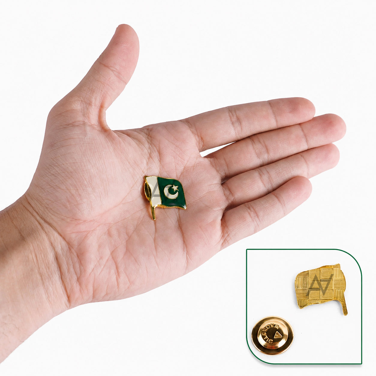 Pack of 12 - Pakistan Magnetic Badges