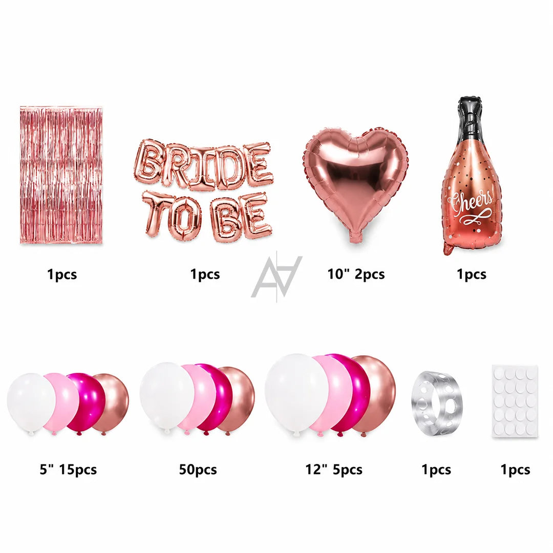 Bride to Be Decoration Kit