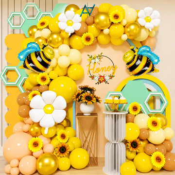Honey Bee Decoration Kit – Bee Theme Birthday & Baby Shower Party Decorations