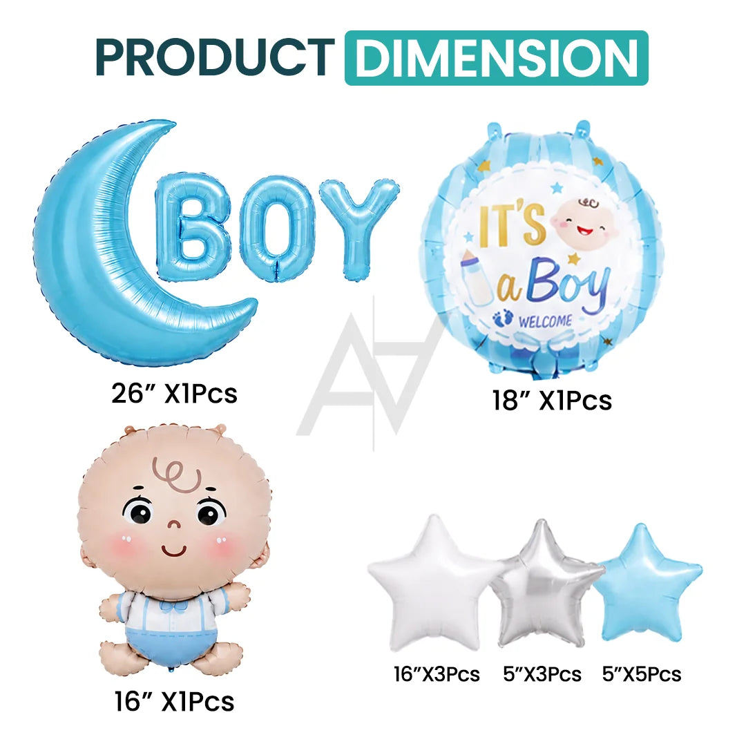 It's a Boy Balloon Decoration Set