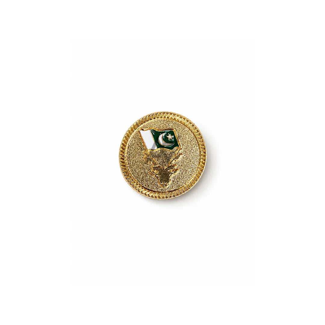 Pack of 12 - Markhor Golden Badges