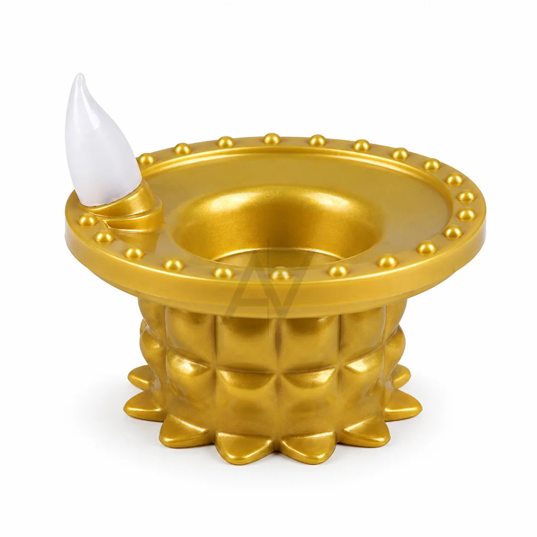 Diwali LED Water Sensor Diya Artificial Flameless Candle for Decorative Diya