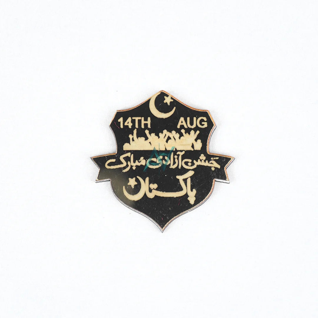 14th August Badges - Pack of 6