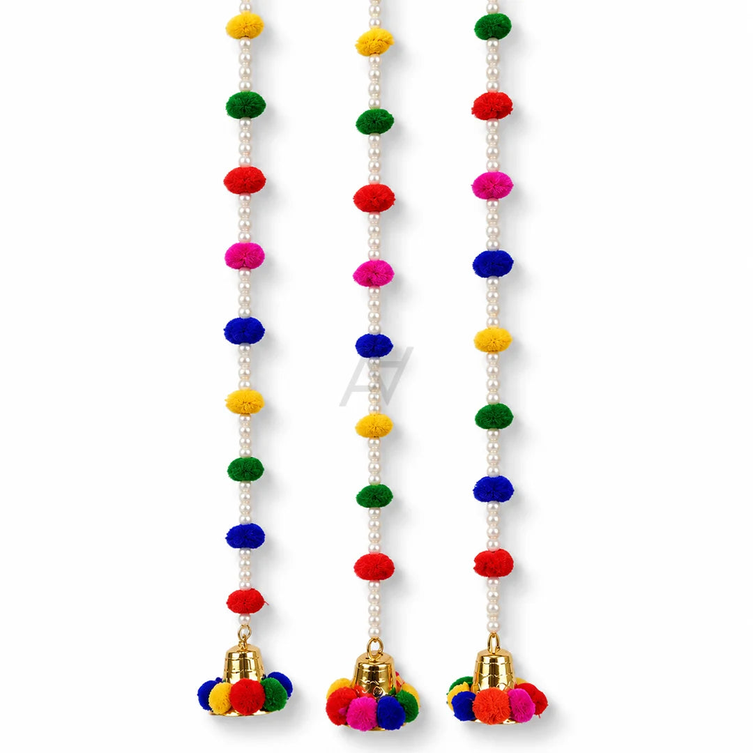 Pom Pom Multicolor Garlands - 1 pc