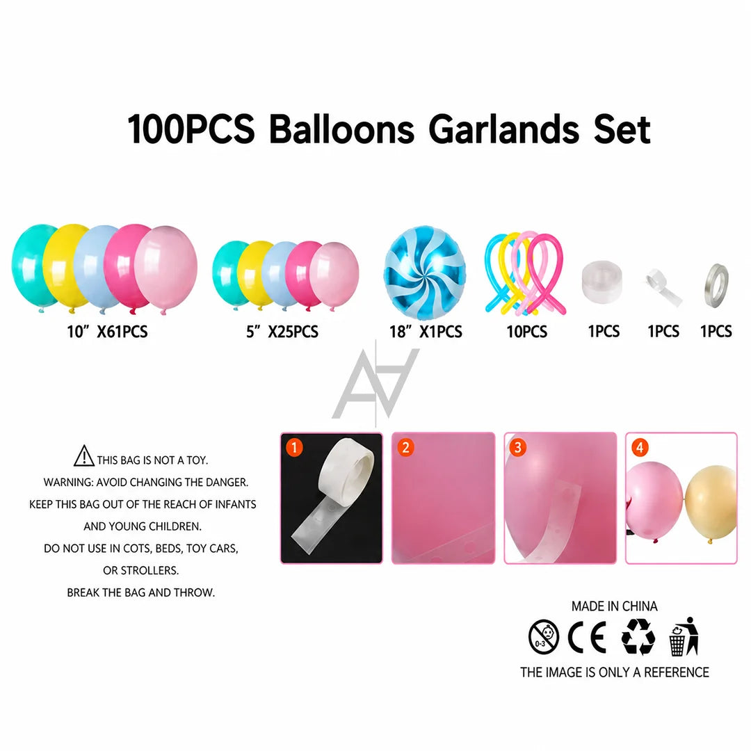 Happy Birthday Balloon Kit