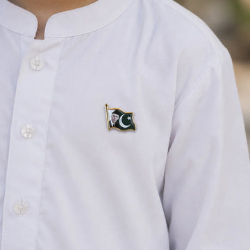 Pack of 12 - Quaid e Azam Pakistan Badges