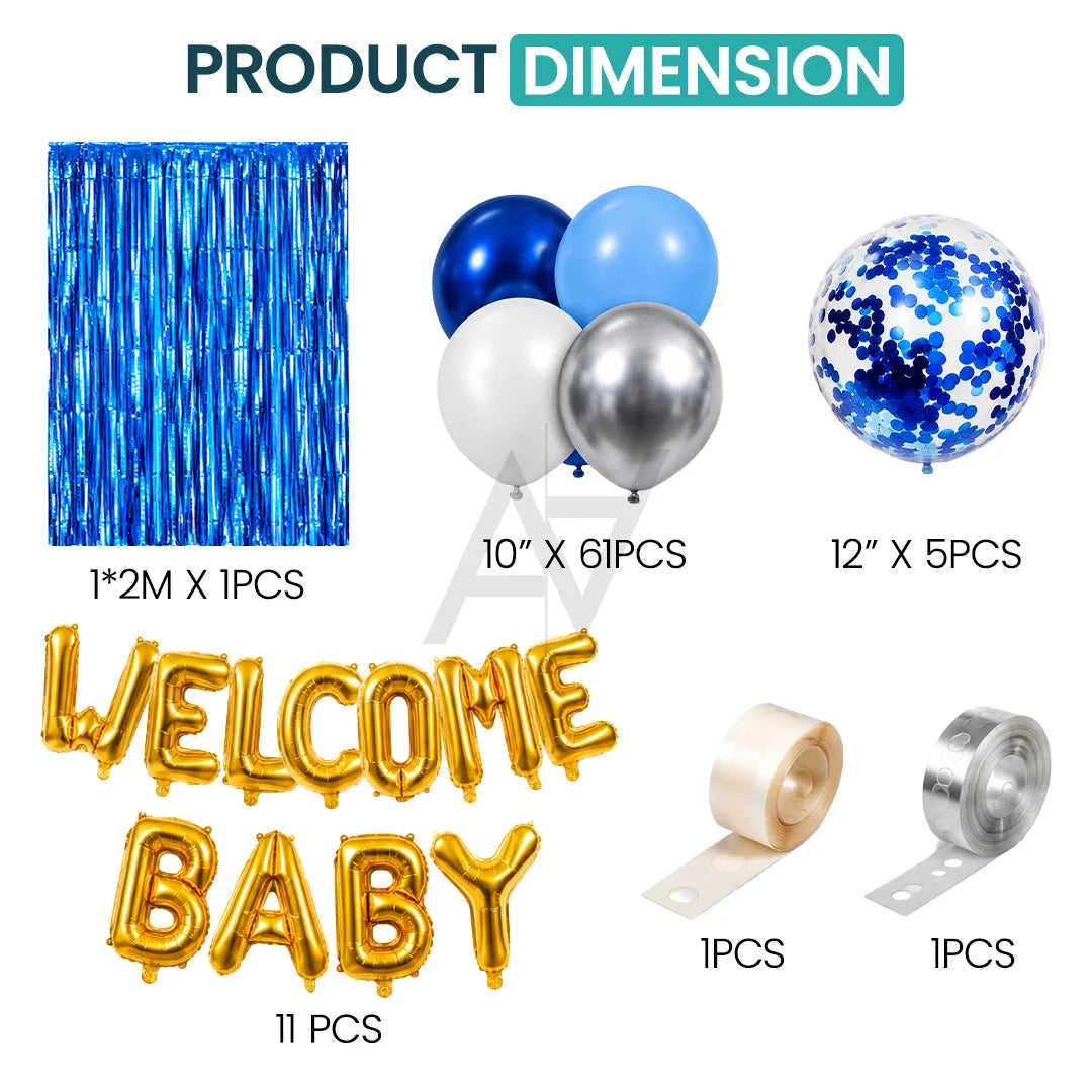 Welcome Baby Balloon Decoration Kit
