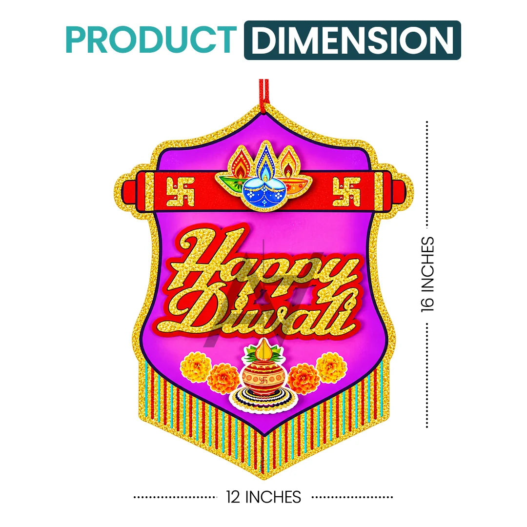 Diwali Wall Hangings Decoration – Happy Diwali Decorative Hanging
