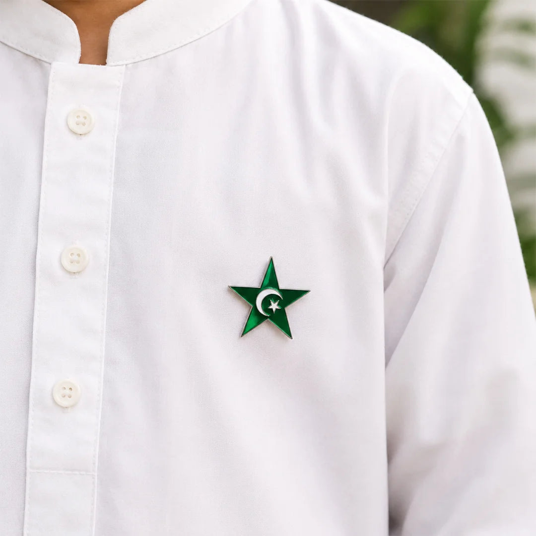 Pakistan Day Star Badges