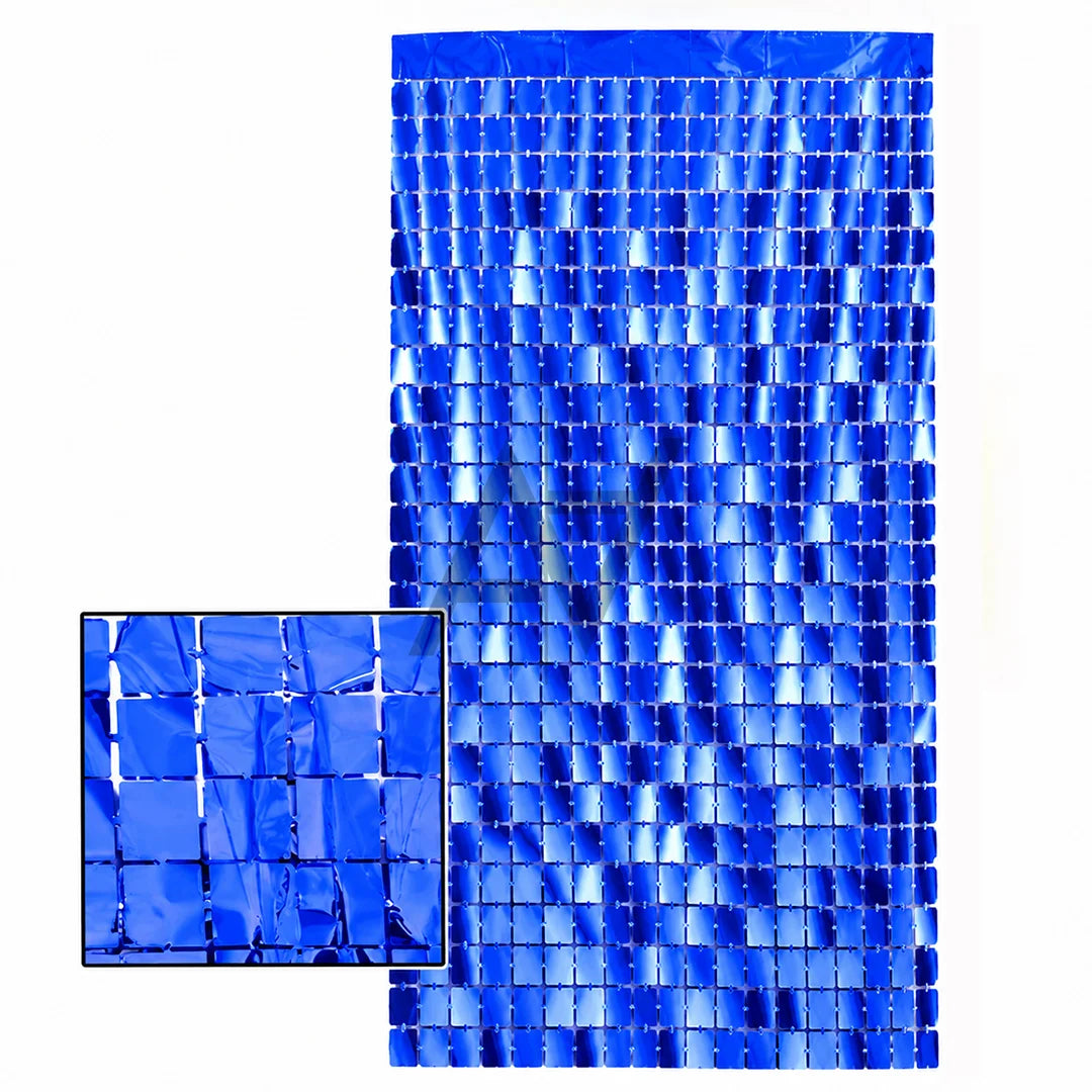 Small Box Foil Curtains
