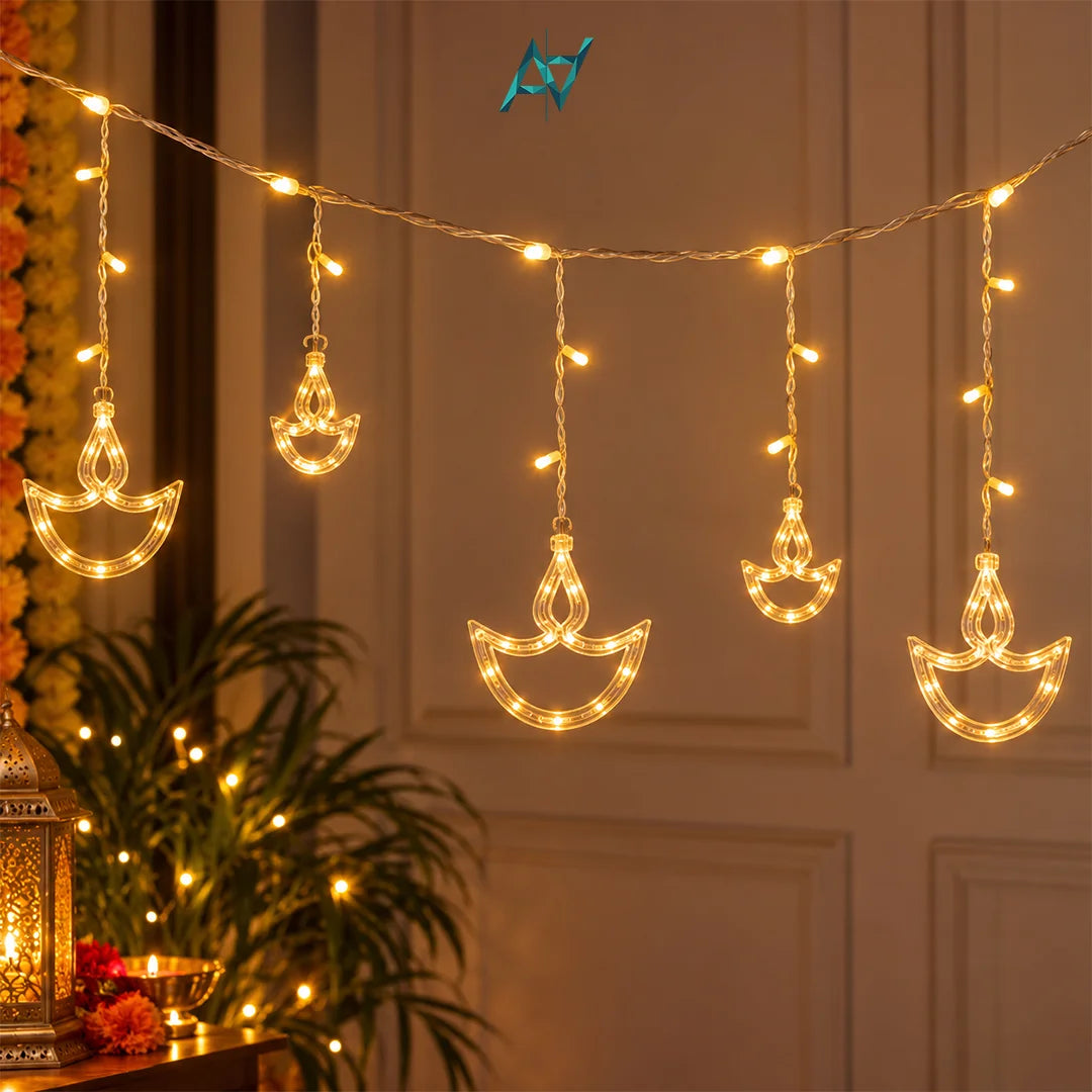 Diwali Fairy Lights – 12 Feet Decorative String Lights