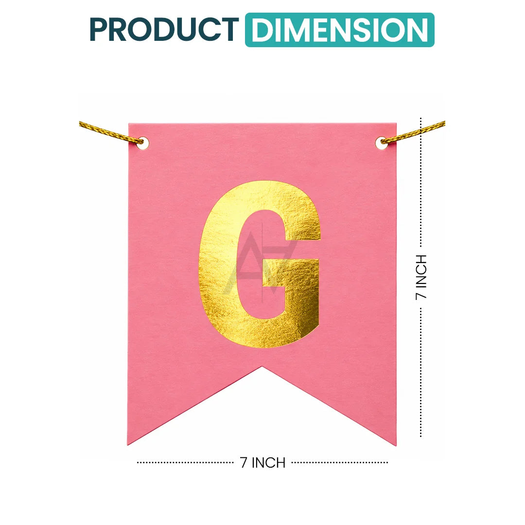 Its a Girl Bunting Banner