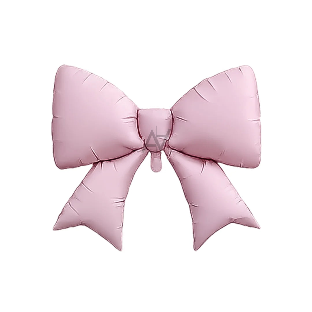Ribbon Bow Foil Balloons