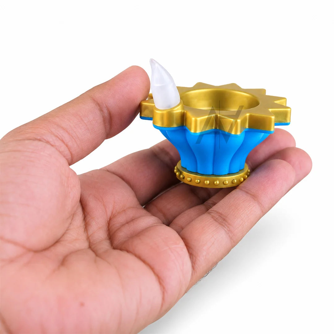 Diwali LED Water Sensor Diya Artificial Flameless Candle for Decorative Diya