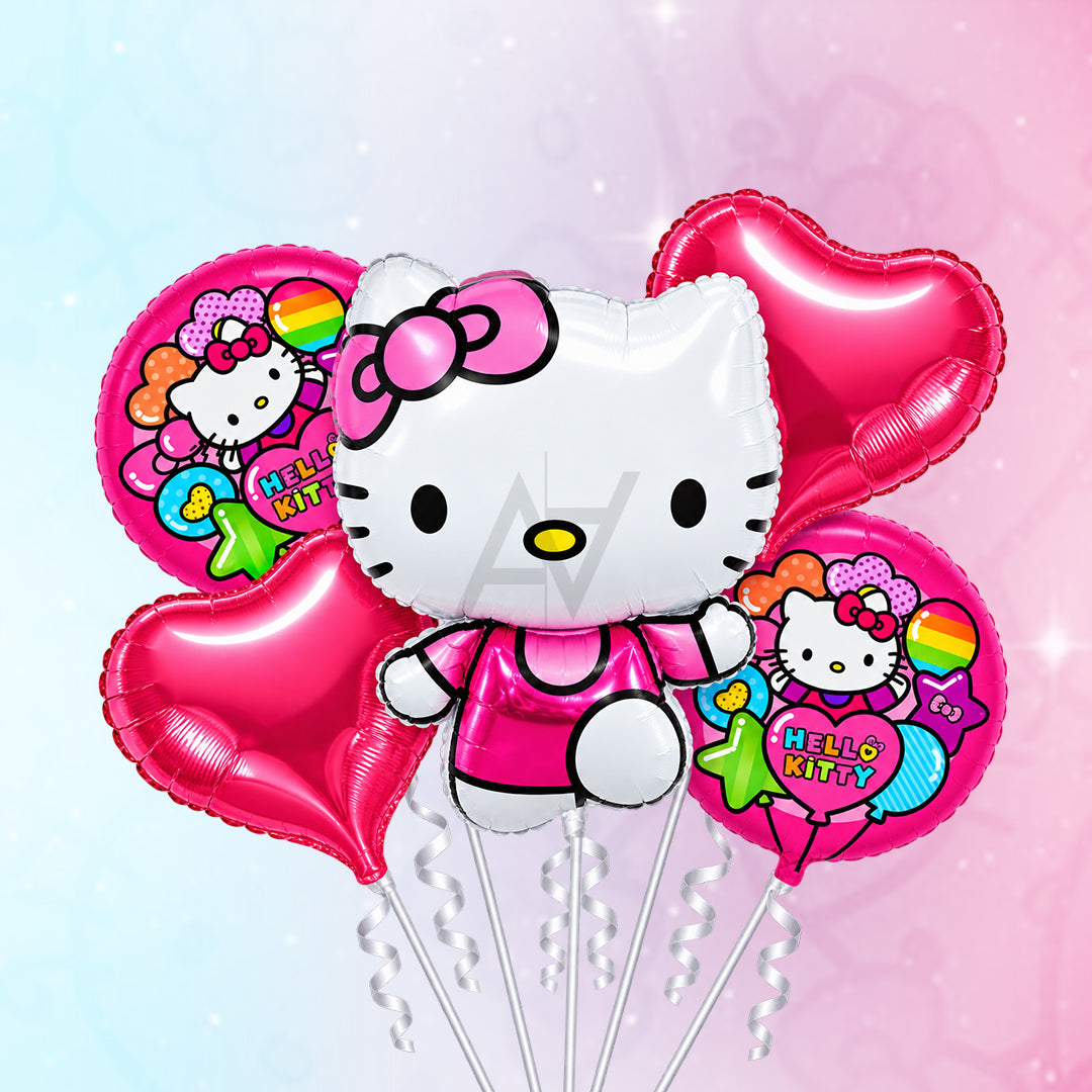 Hello Kitty Foil Balloon Set