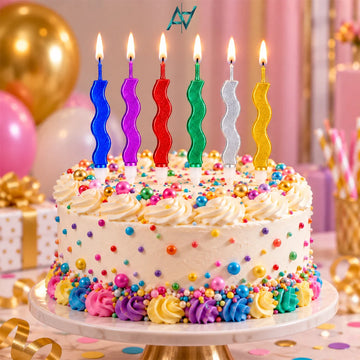 Happy Birthday Cake Candle