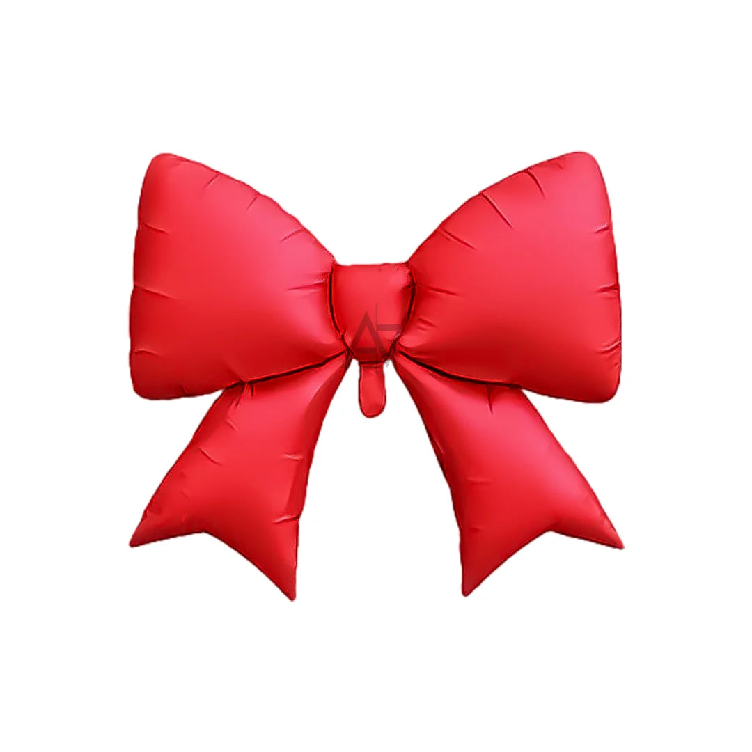 Ribbon Bow Foil Balloons