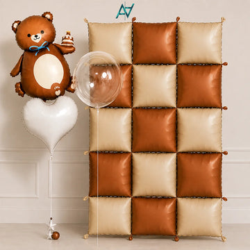20 pcs Teddy Foil Balloon Kit