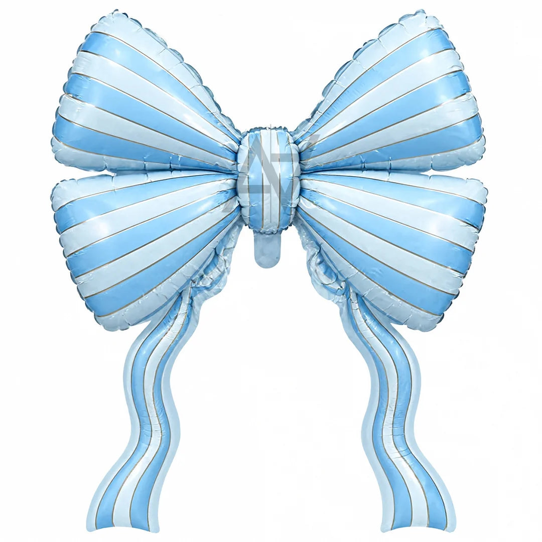 Bow Foil Balloon – 35 Inch Large Ribbon Bow Balloon for Birthday & Party Decorations