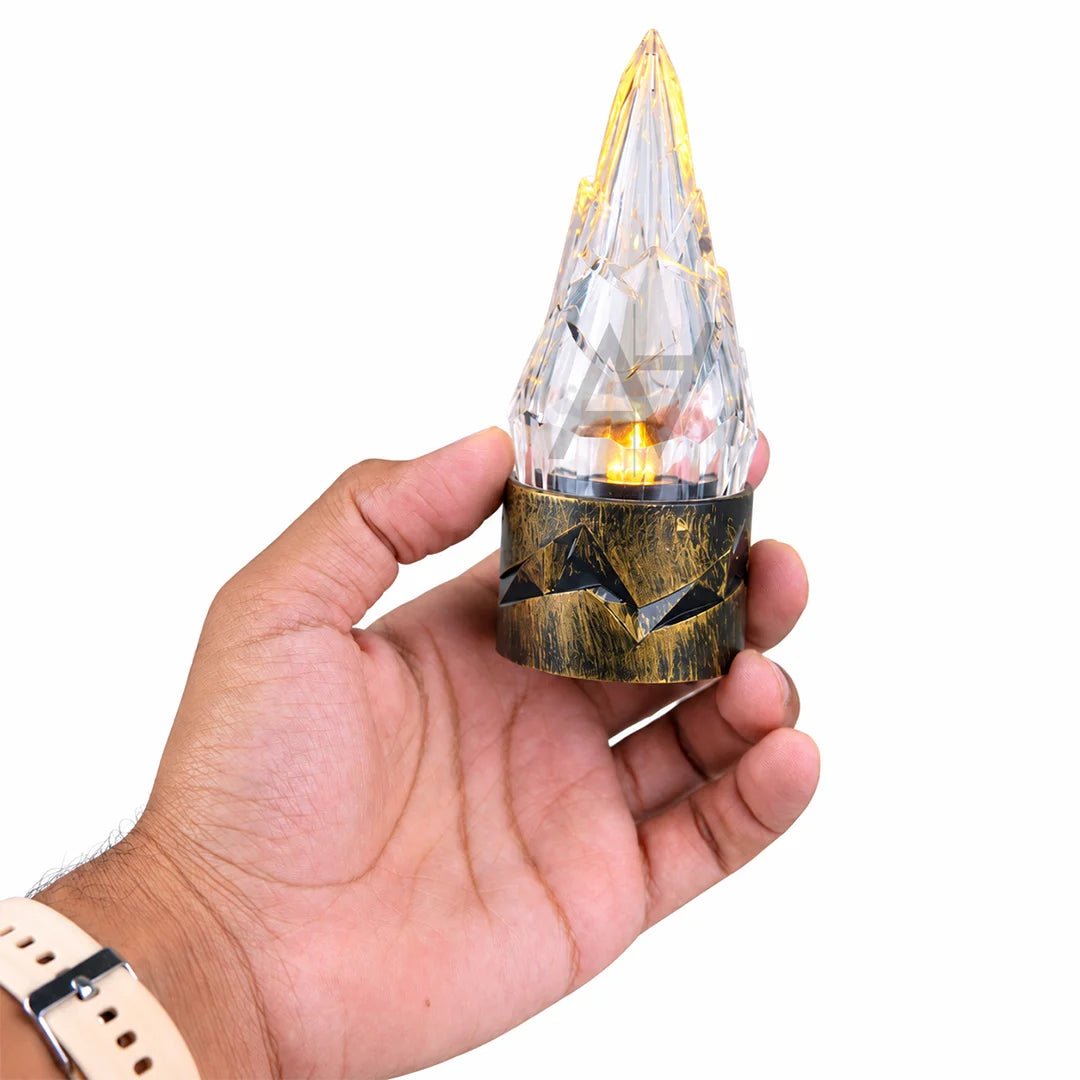 Ice Cone LED Lamps – Decorative Crystal Flame Lights