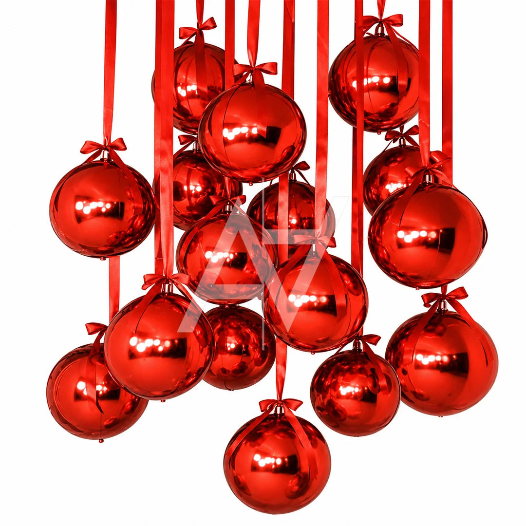 Hanging Balloon Decoration Kit with Satin Bows & Ribbons