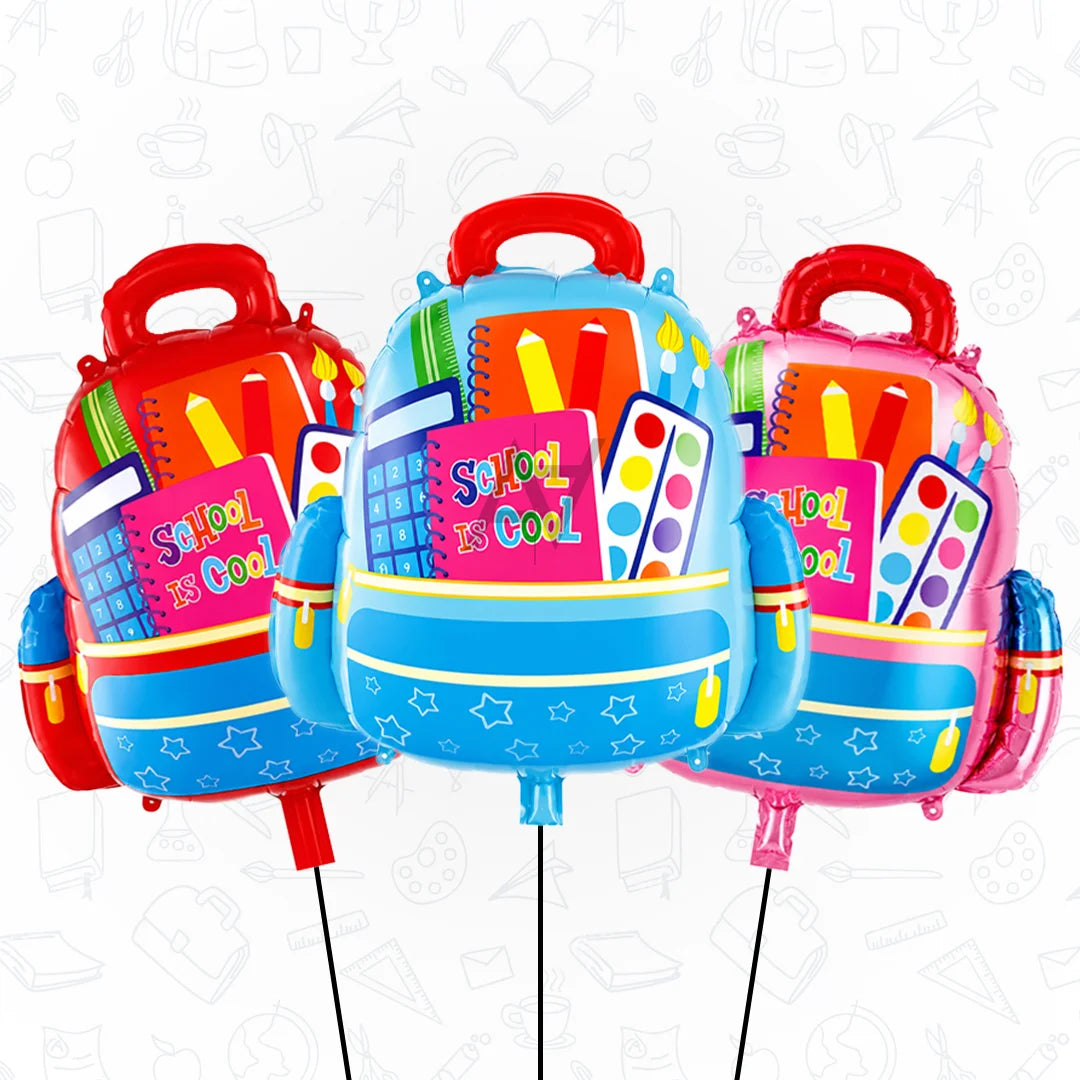 School Bag Foil Balloon