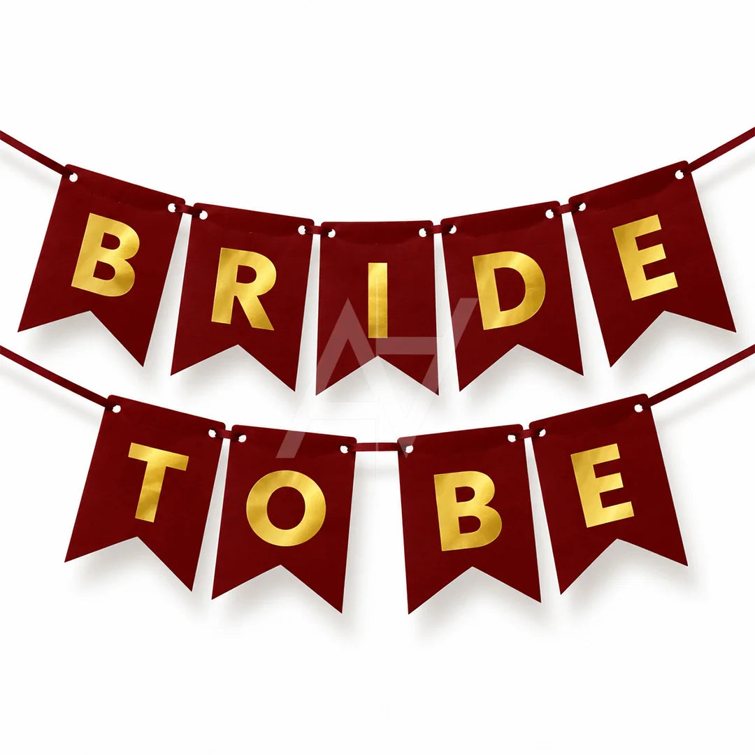 Bride to be Bunting Banner