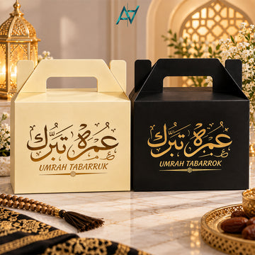 Umrah Mubarak Goodie Boxes - Pack of 10