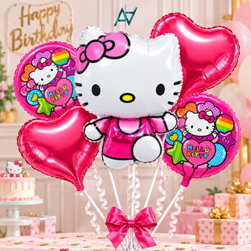 Hello Kitty Foil Balloon Set