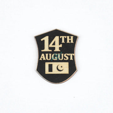 14th August Badges - Pack of 6