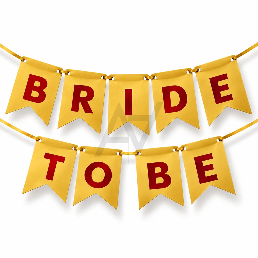 Bride to be Bunting Banner