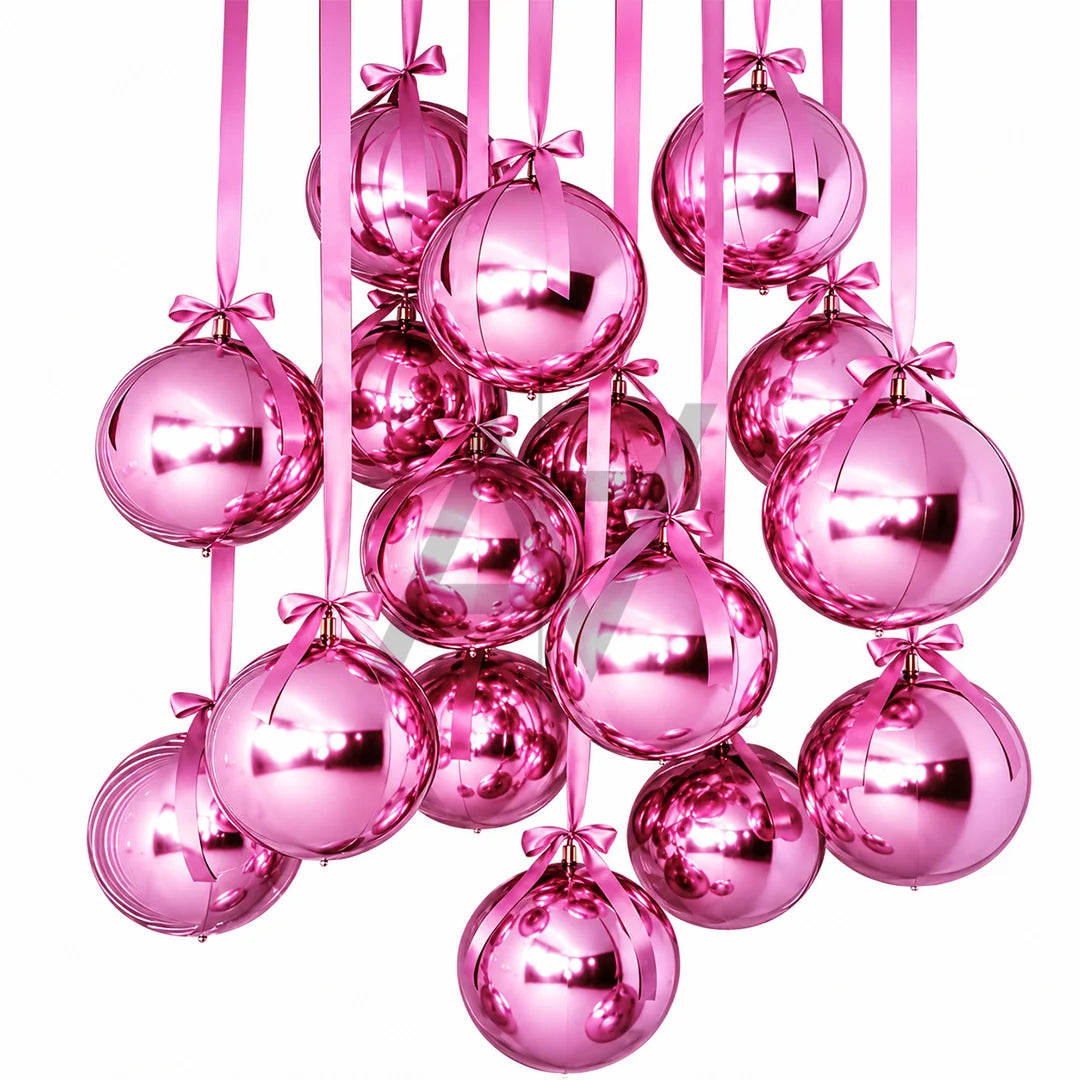 Hanging Balloon Decoration Kit with Satin Bows & Ribbons