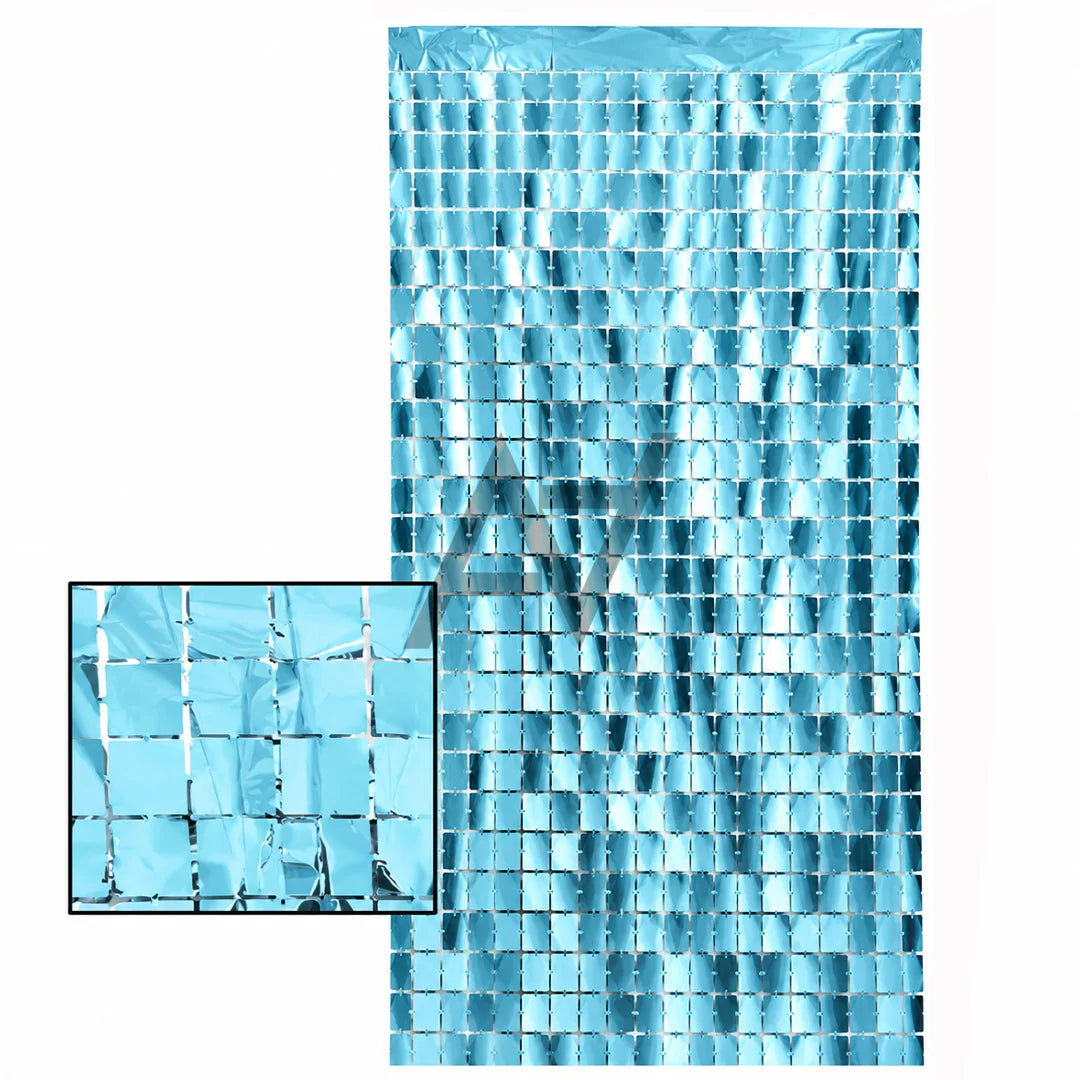 Small Box Foil Curtains