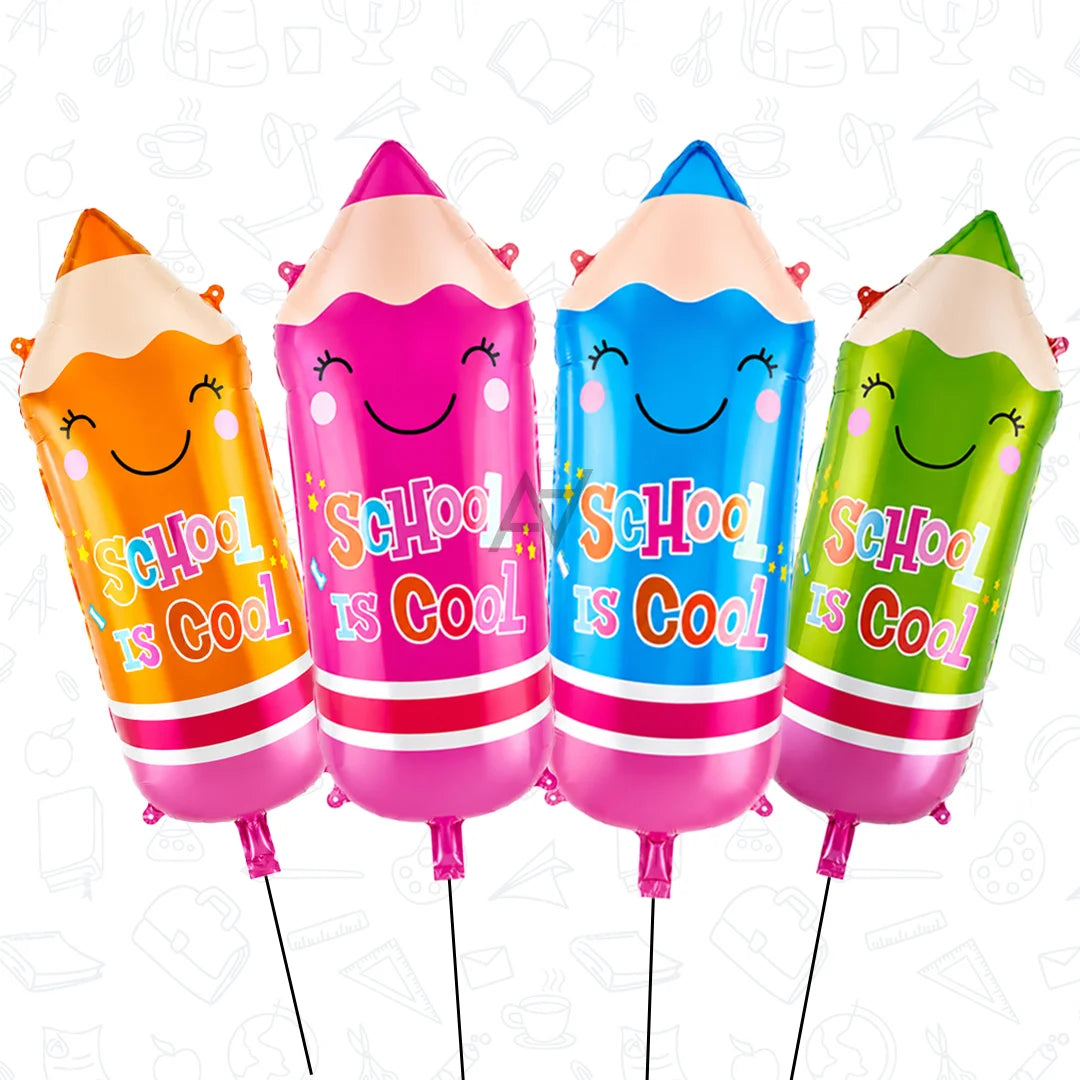 Pencil Foil Balloon - Back to School