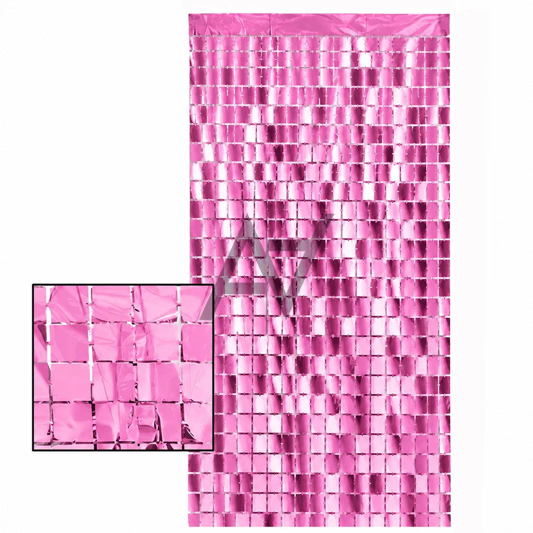 Small Box Foil Curtains