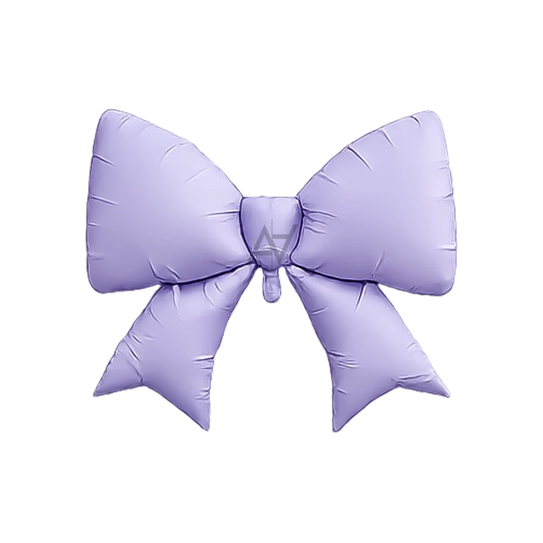 Ribbon Bow Foil Balloons