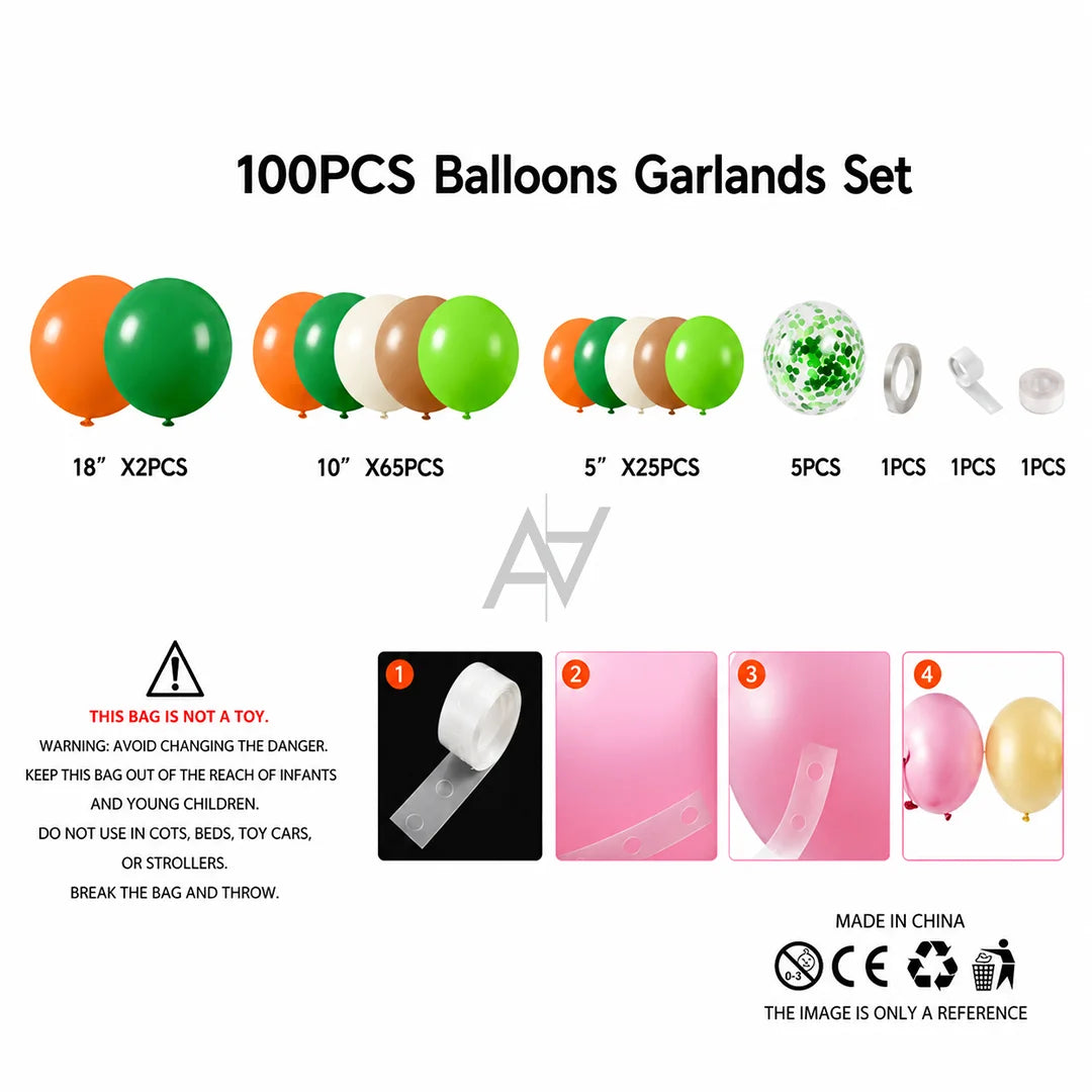 Animal Birthday Decoration Kit